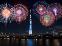 梅雨明け・花火大会